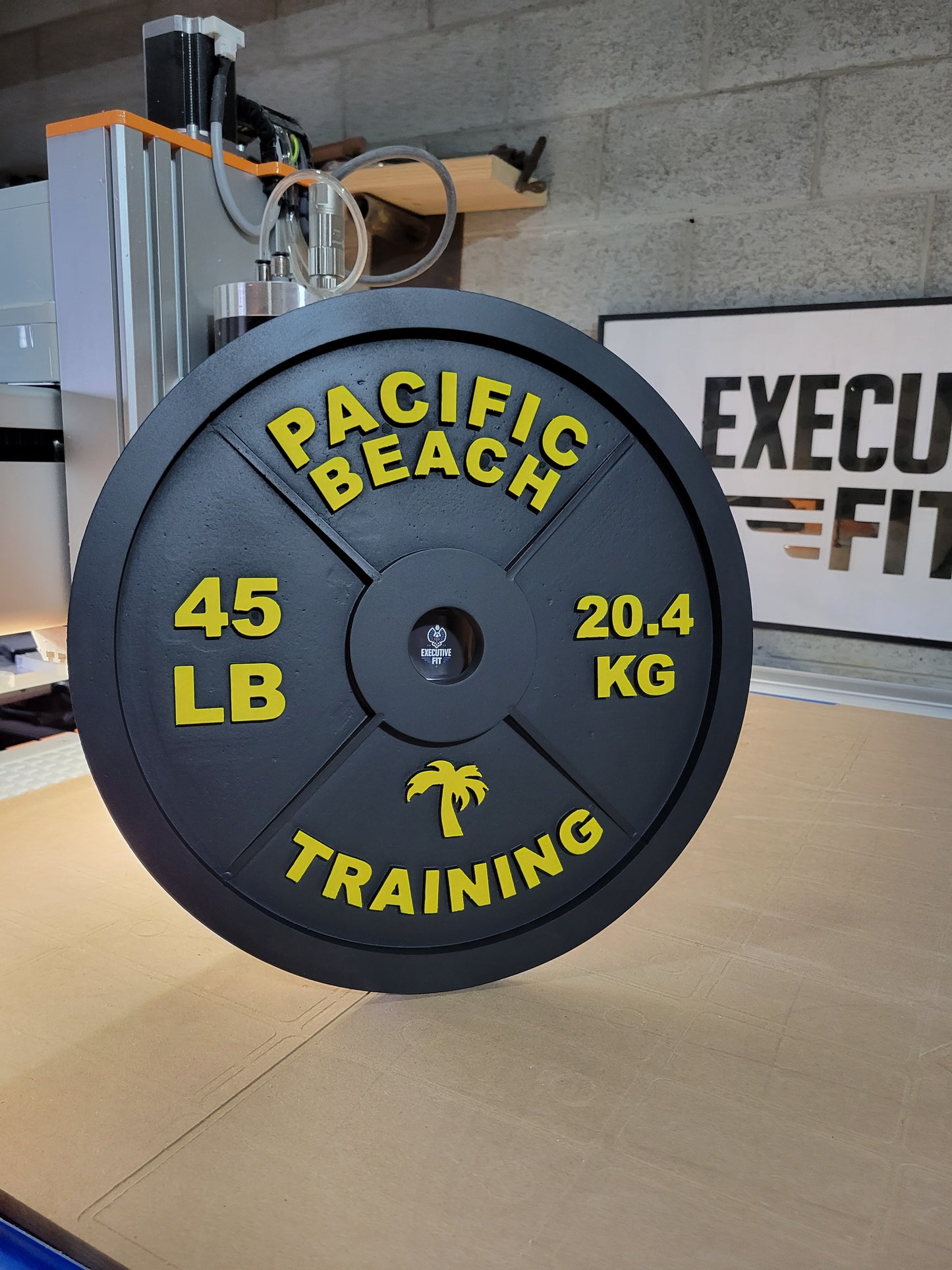 Custom Weight Plate Sign