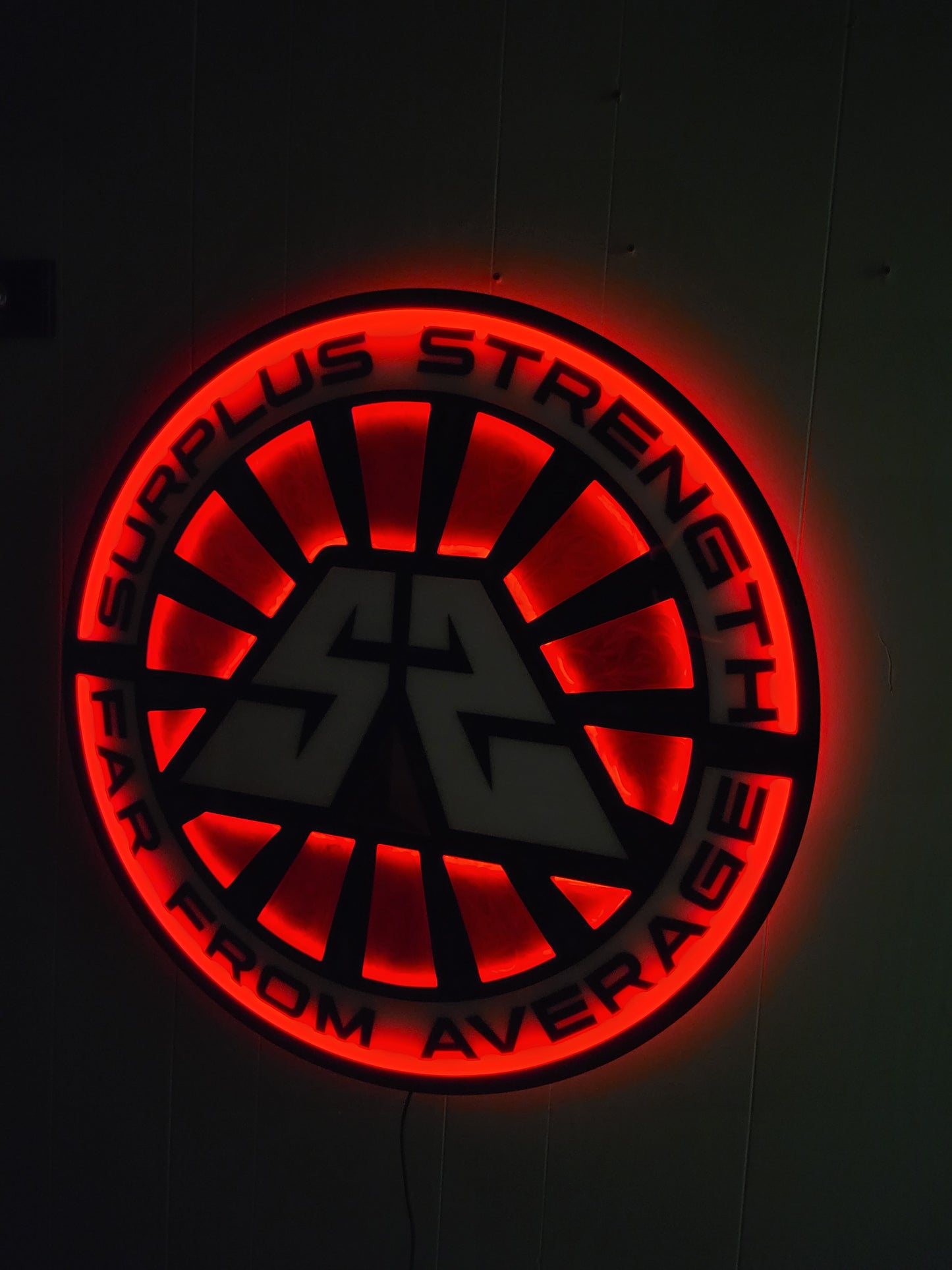 Epoxy Inlay + LED Backlit Custom Sign
