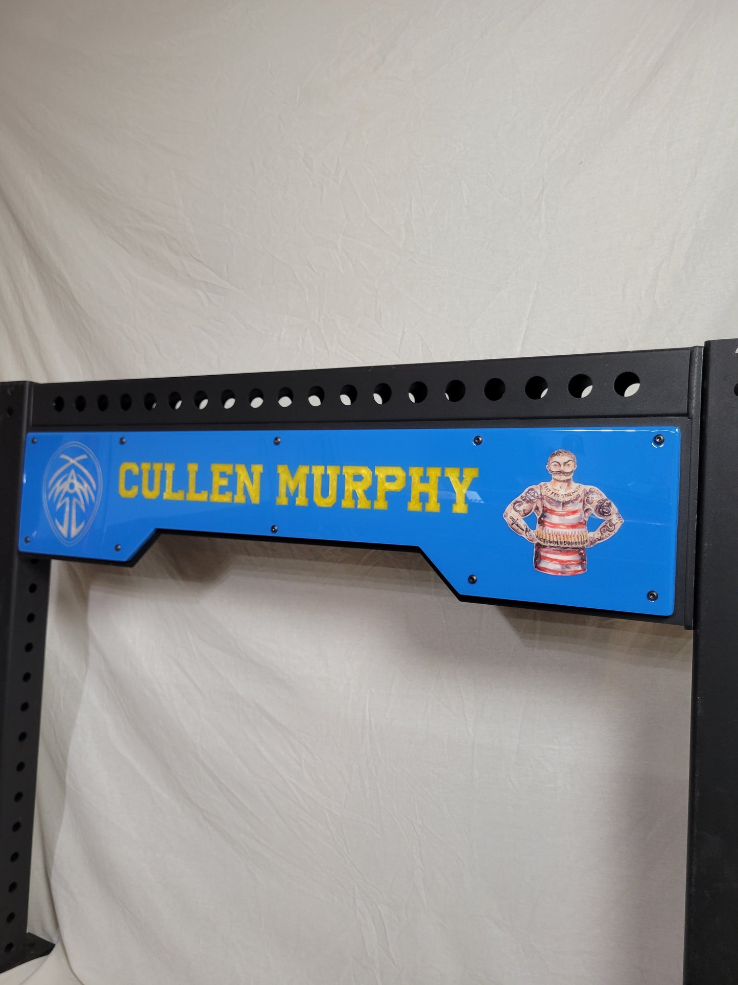 Epoxy Inlay Rack Header/Logo Panel