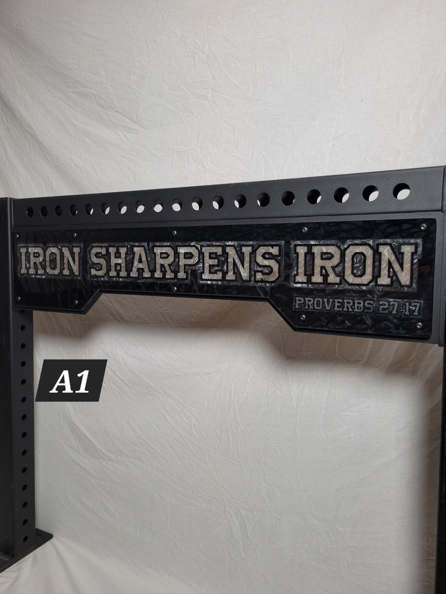 Epoxy Inlay Rack Header/Logo Panel