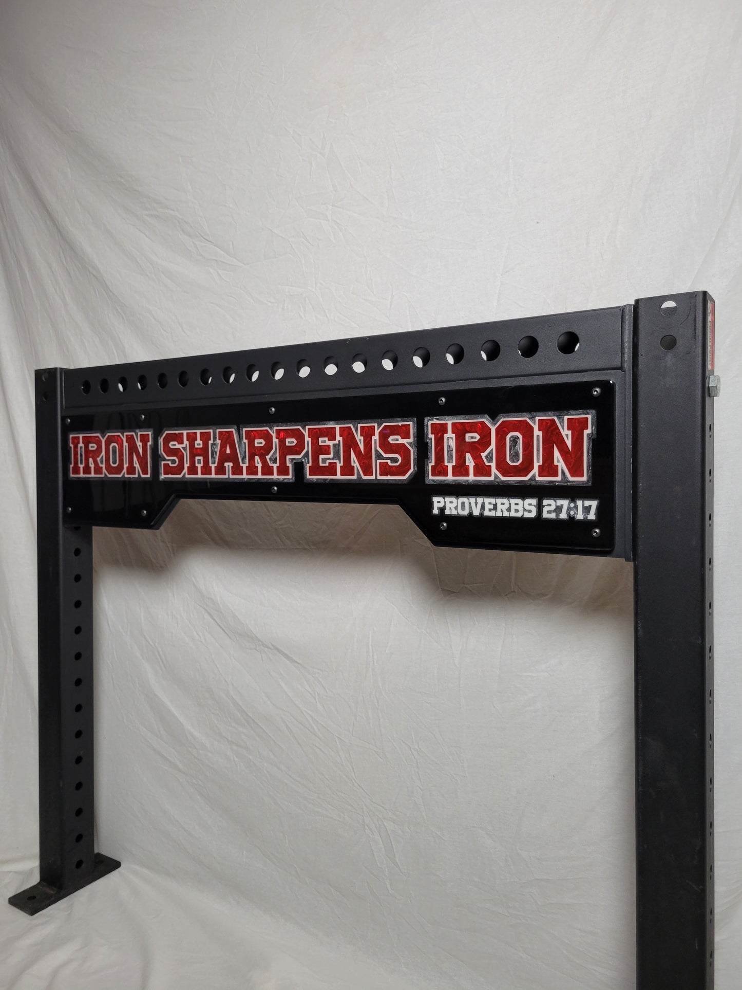 Epoxy Inlay Rack Header/Logo Panel