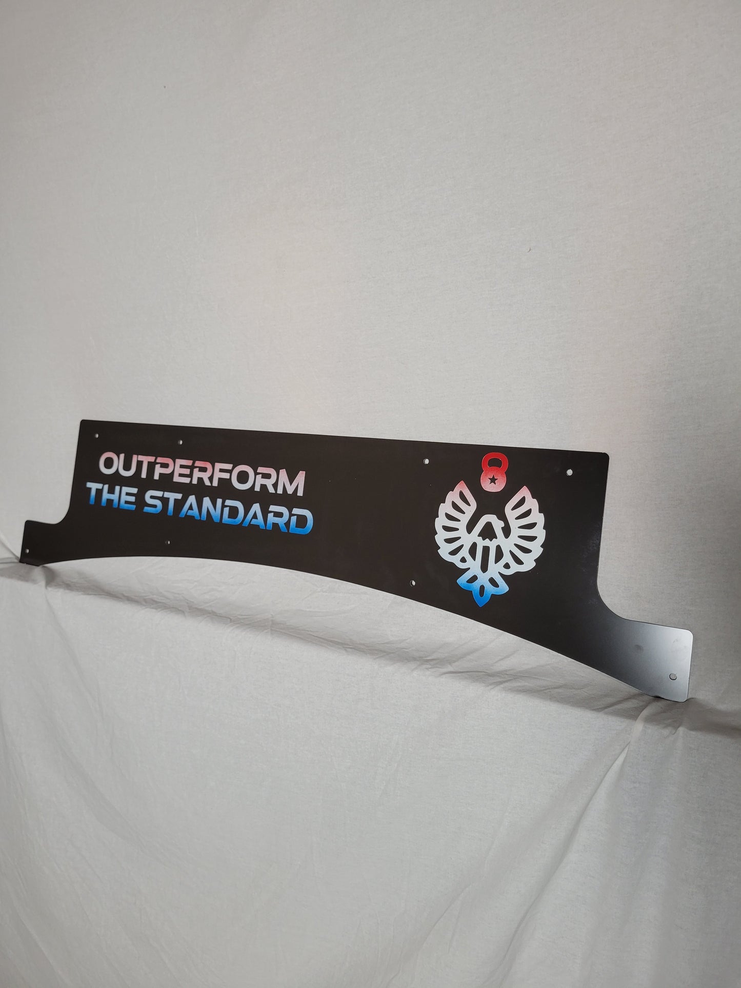 Premium Custom Rack Header/Logo Panel