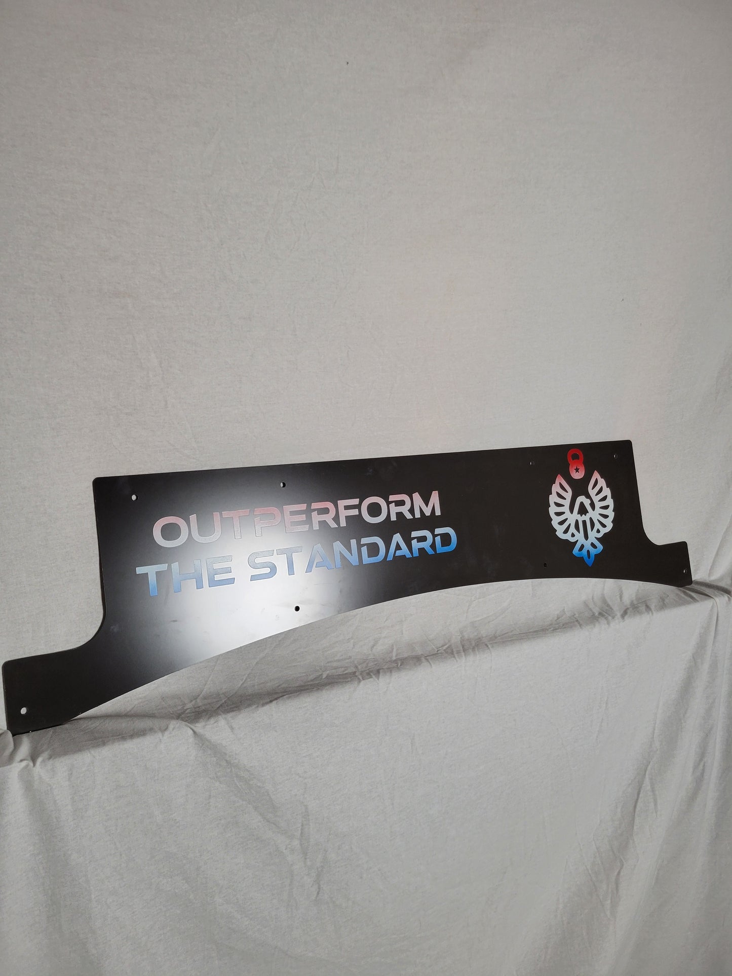 Premium Custom Rack Header/Logo Panel