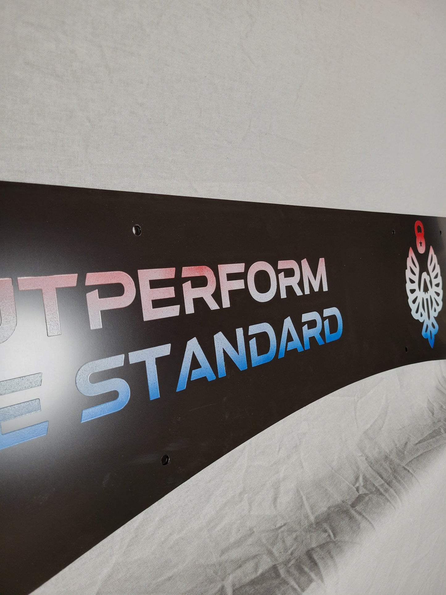 Premium Custom Rack Header/Logo Panel