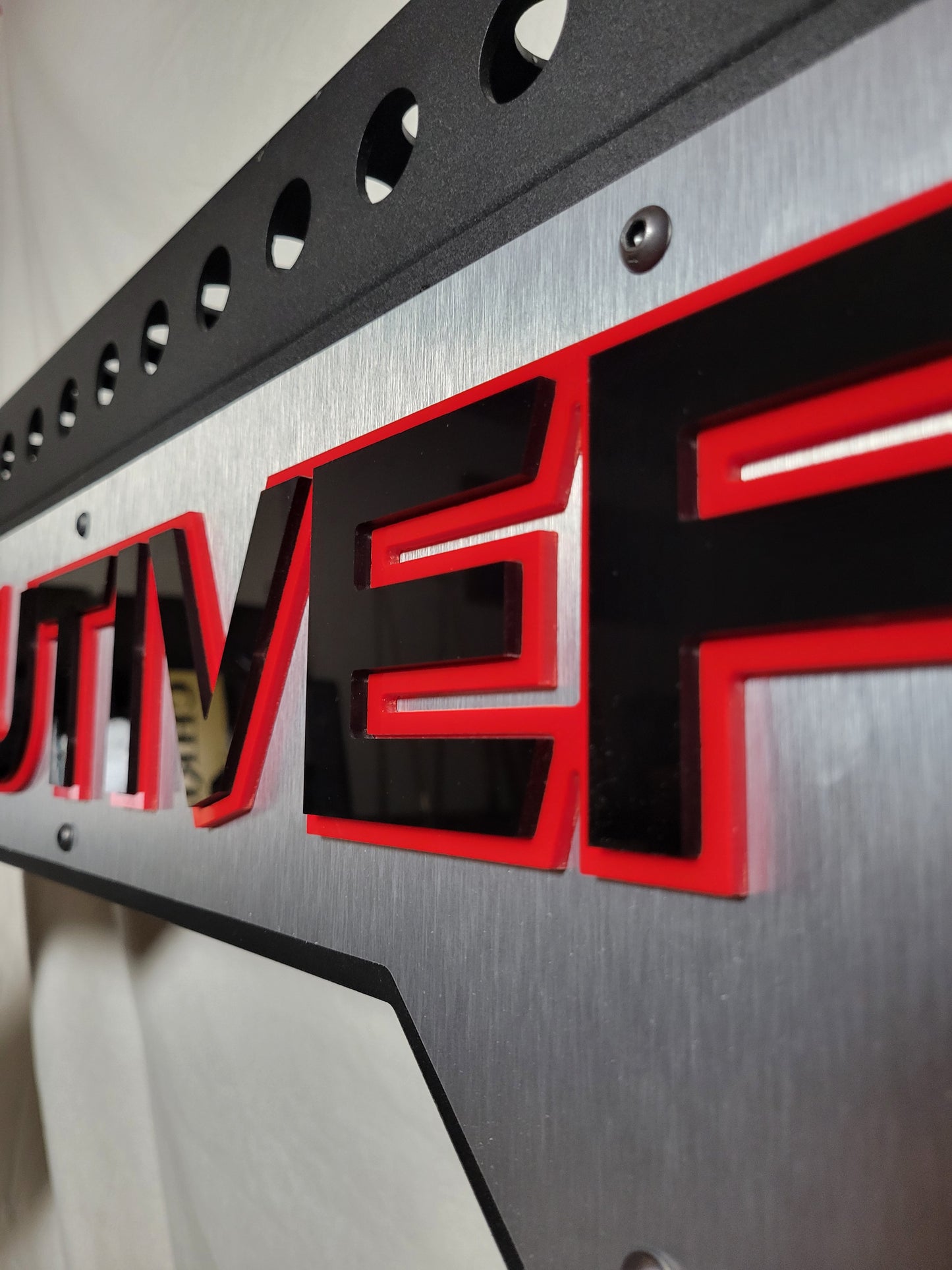 Premium Custom Rack Header/Logo Panel