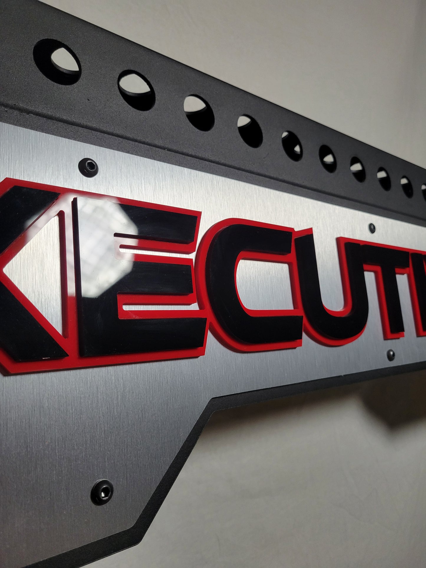 Premium Custom Rack Header/Logo Panel