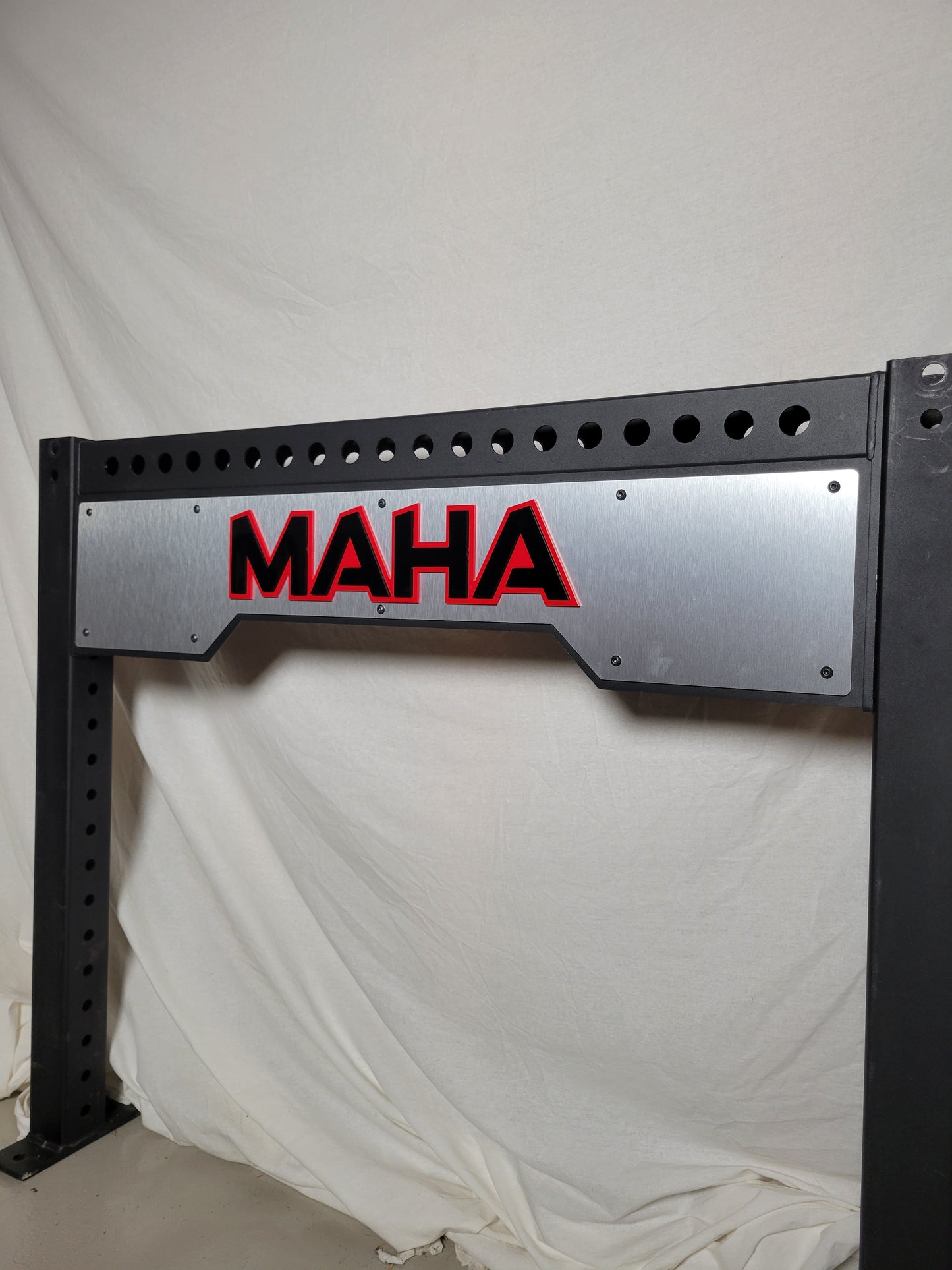 Premium Custom Rack Header/Logo Panel