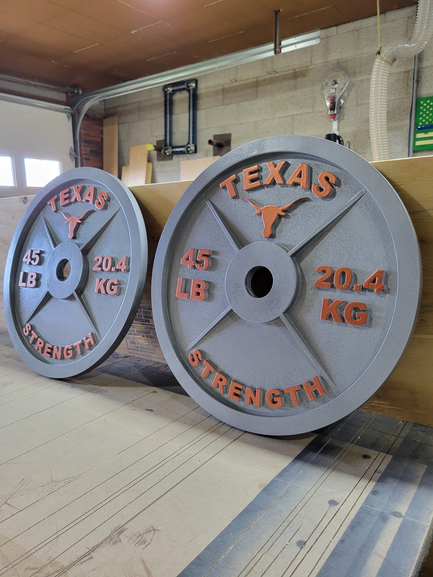 Custom Weight Plate Sign
