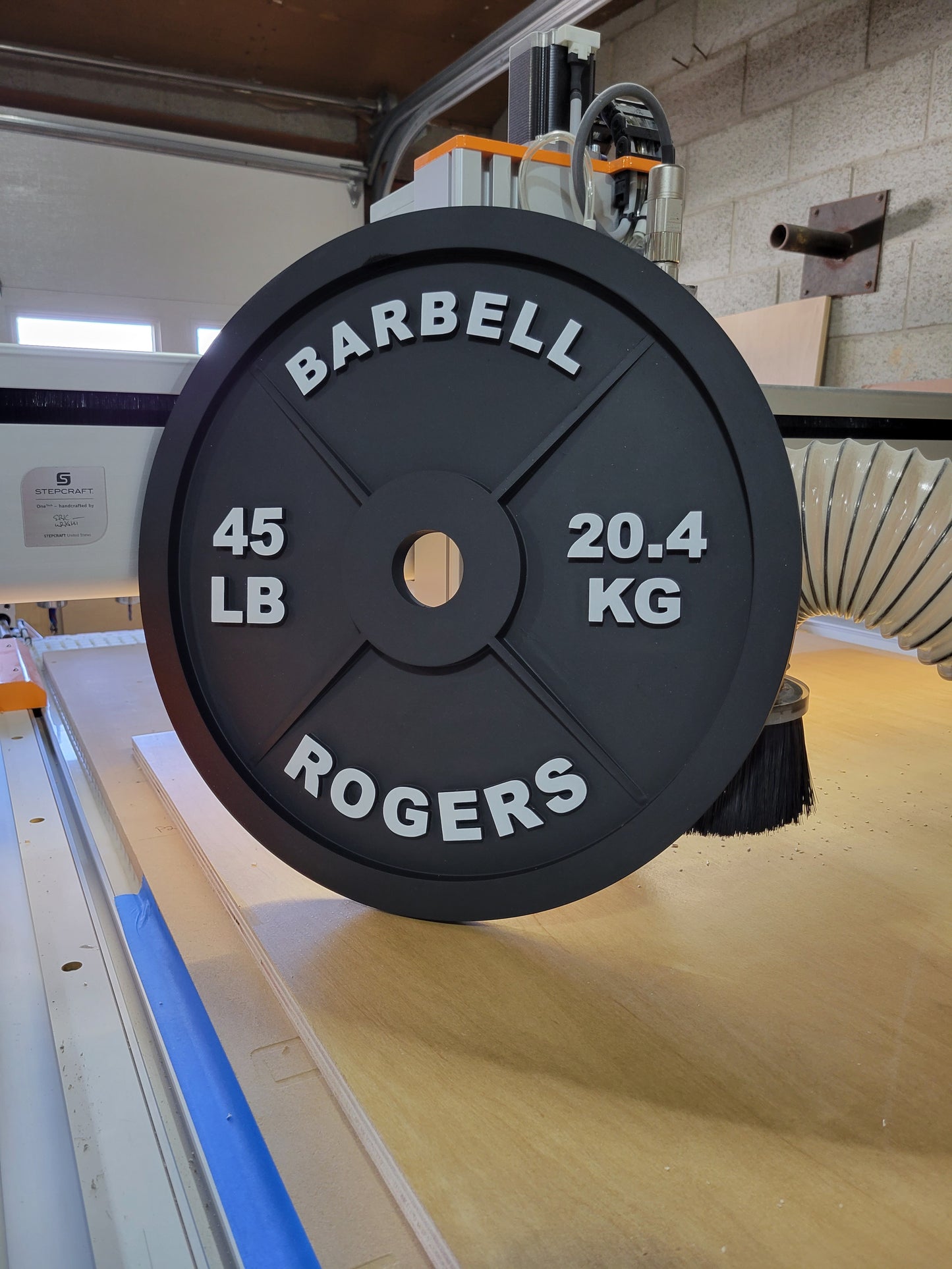 Custom Weight Plate Sign