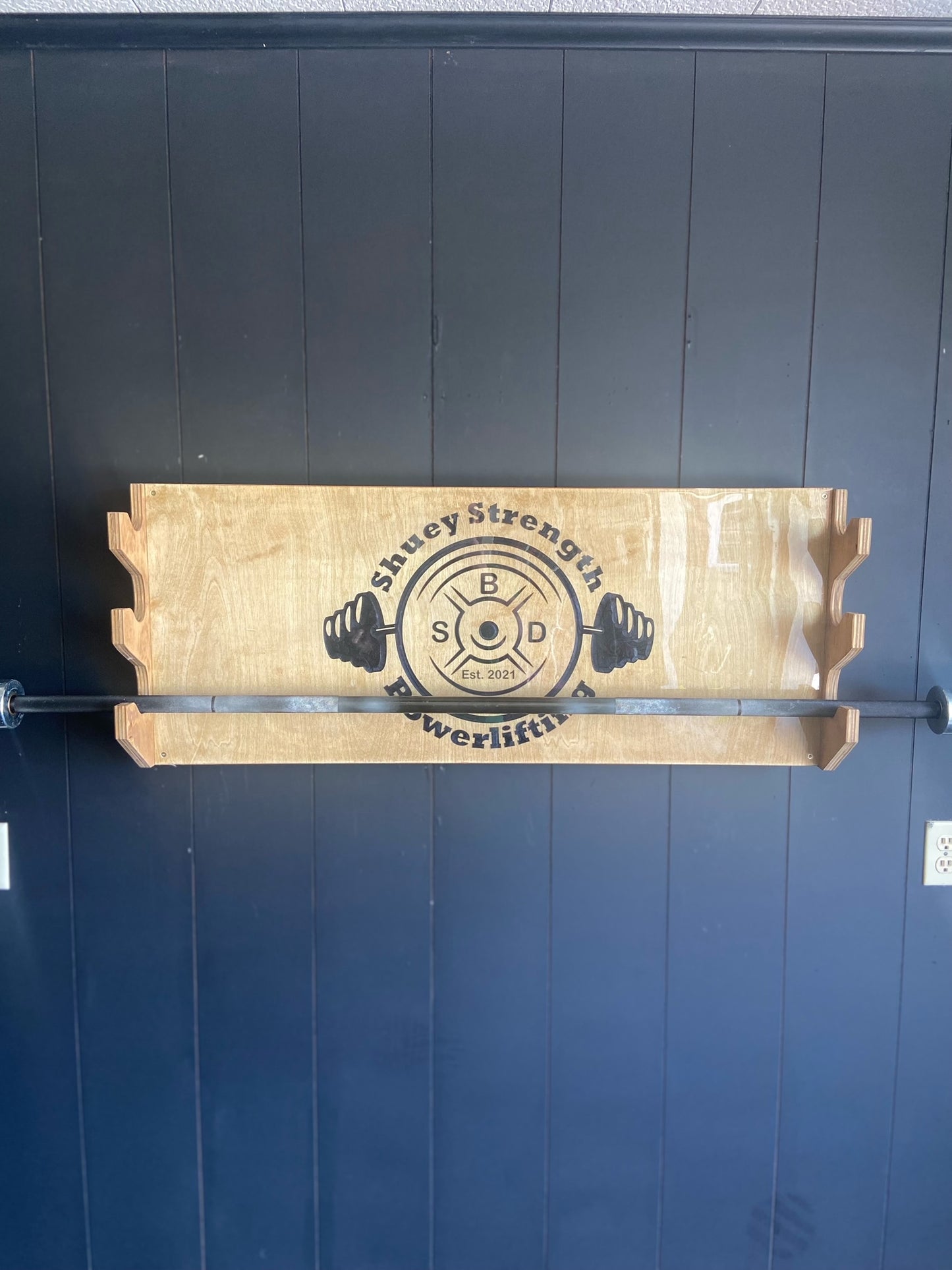 Wall Mount Barbell Rack