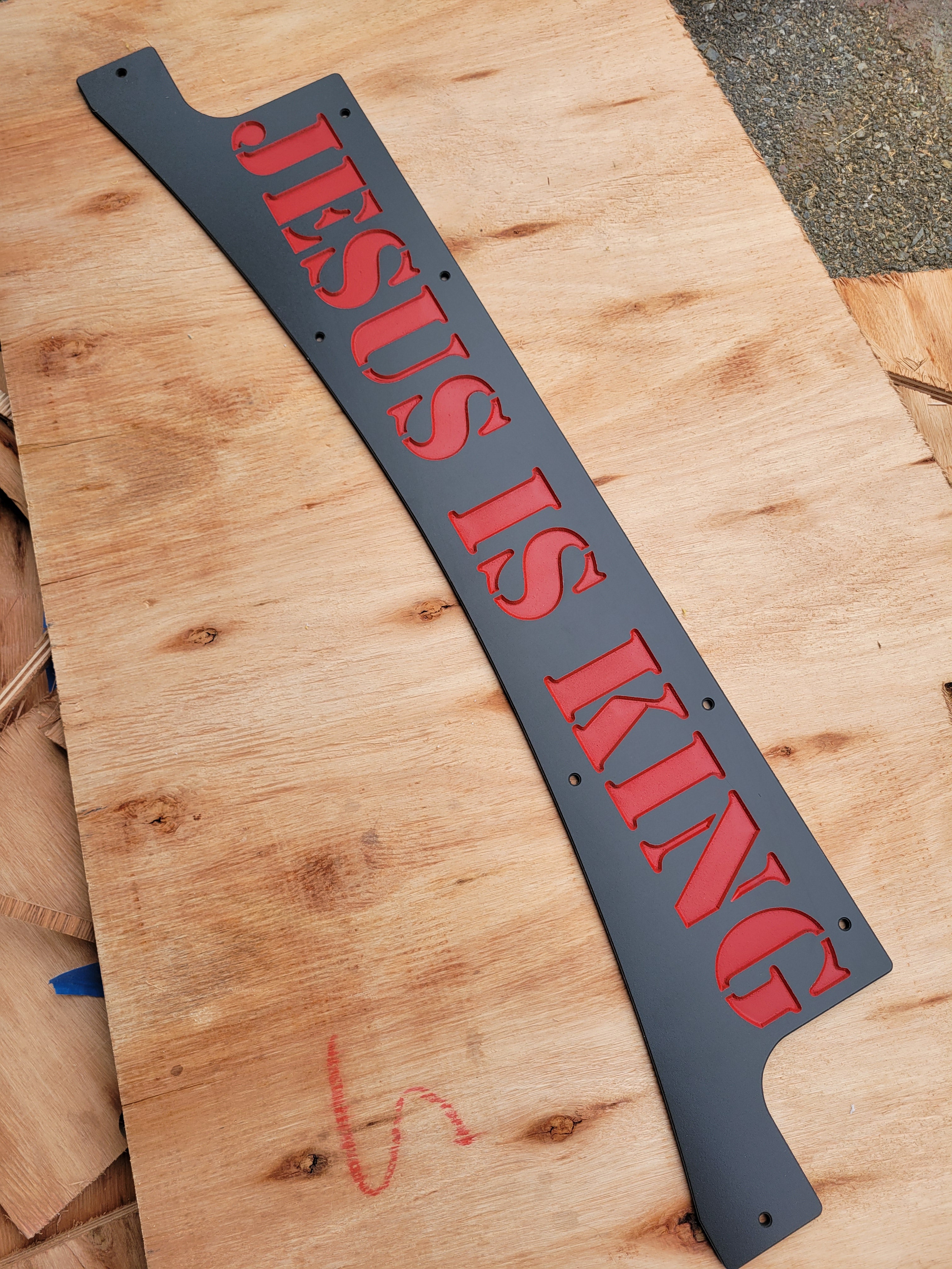 Custom Rack header/Logo Panel – ExecutiveFit