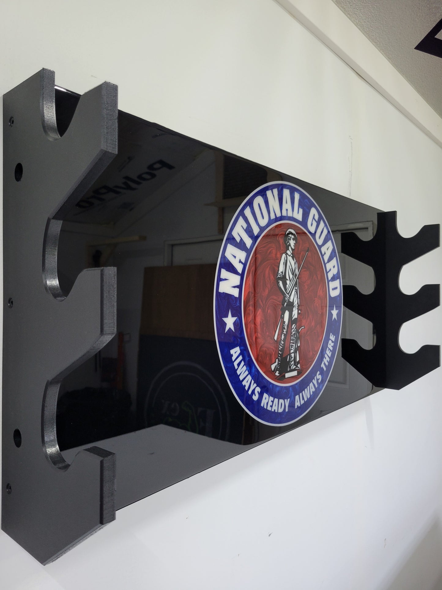 Limited Edition National Guard 3-Tier Barbell Rack