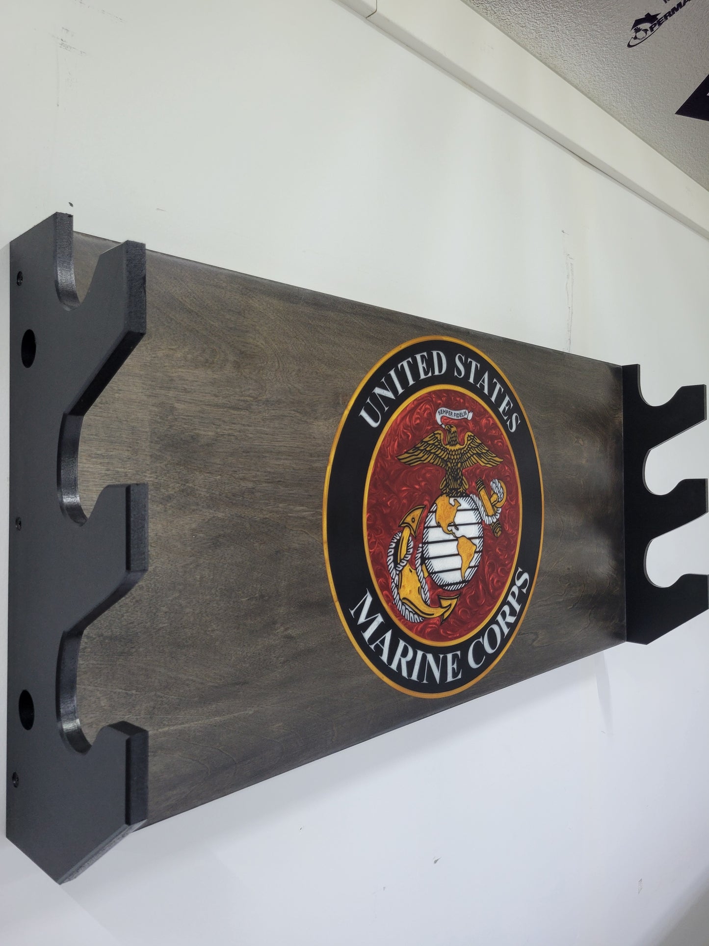 Marine Corps 3-Tier Barbell Rack