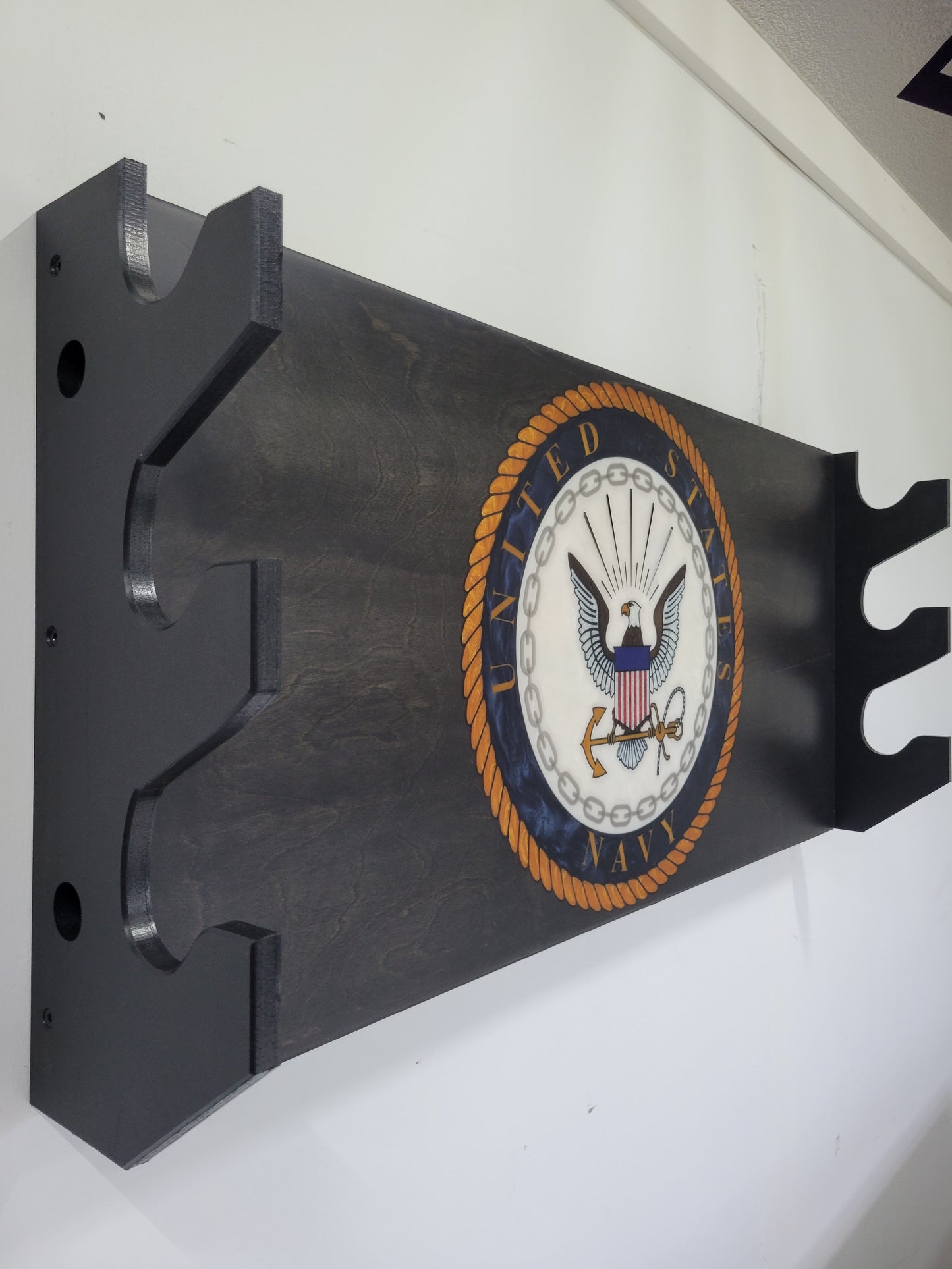 Limited Edition Navy 3-Tier Barbell Rack