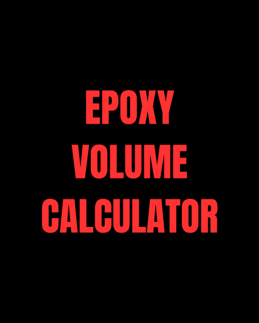 Epoxy Volume Calculator Tool