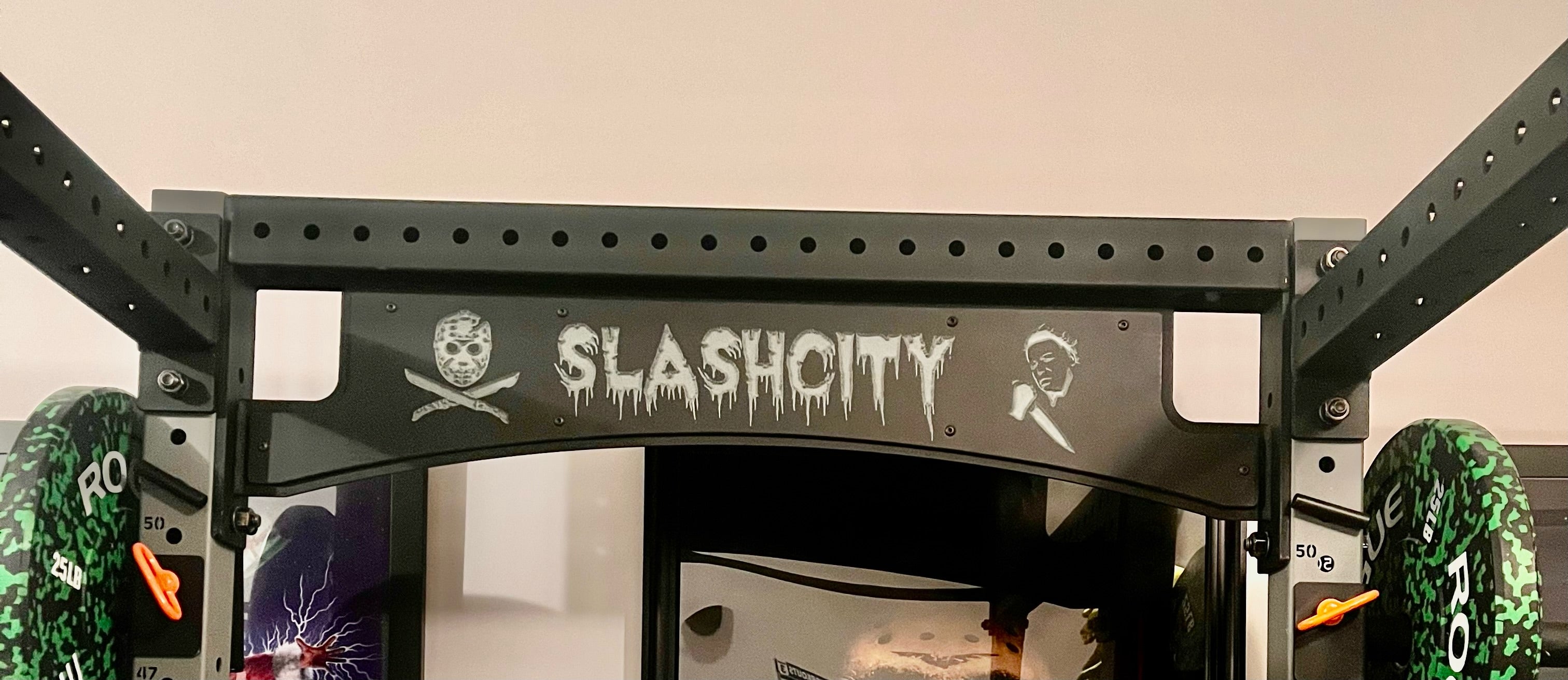 Custom Rack header/Logo Panel – ExecutiveFit