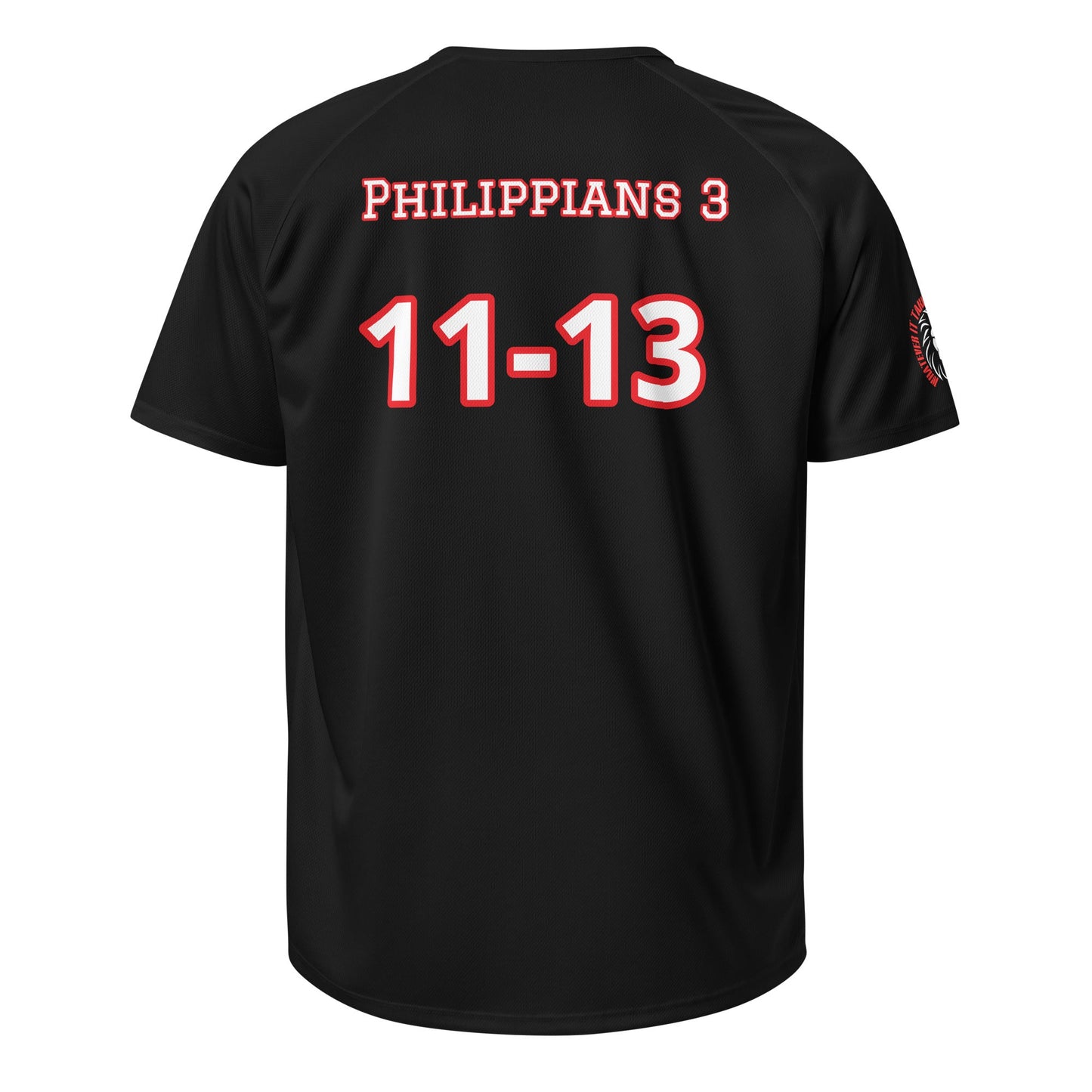 Philippians 3:11-13 Unisex sports jersey