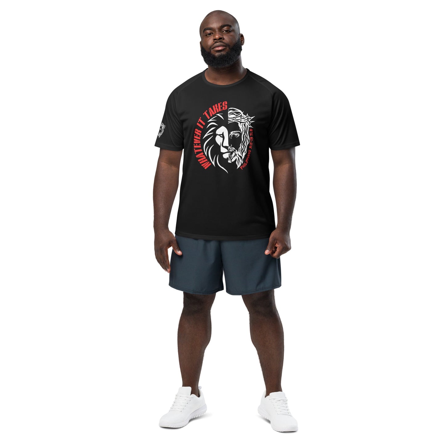 Philippians 3:11-13 Unisex sports jersey