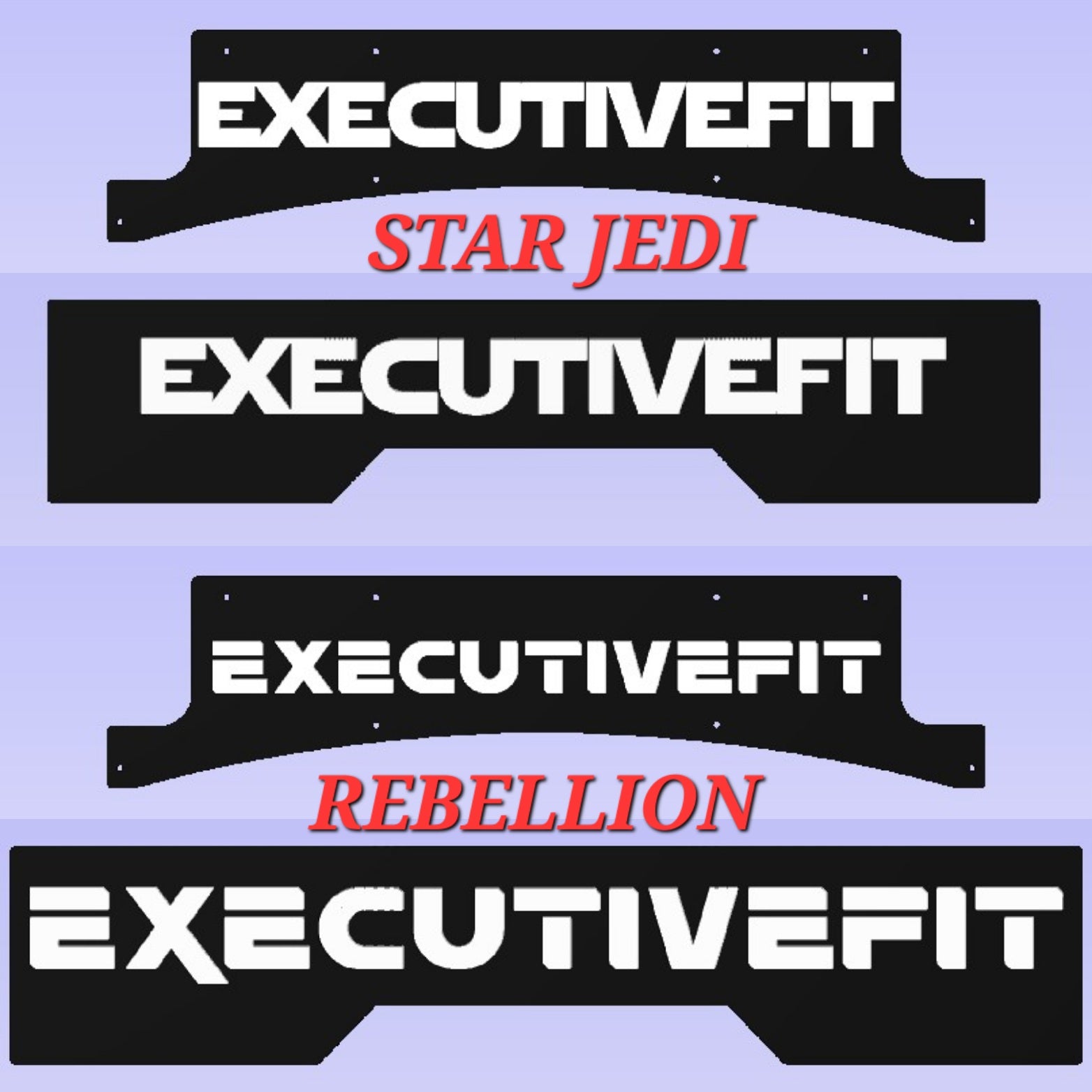 Custom Power Rack Header Custom Rack header – ExecutiveFit