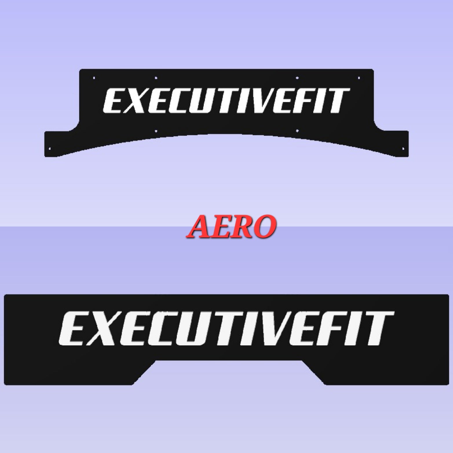 Custom Rack header/Logo Panel – ExecutiveFit